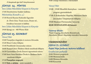 Jánoshalmi Napok 2022